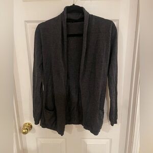 Theory Women’s Merino Wool Blend Open Front Cardigan